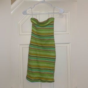 princess polly never worn cute green mini dress